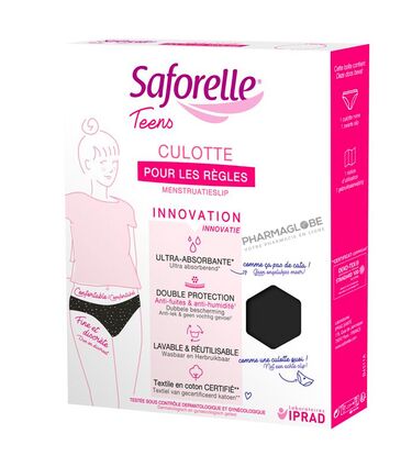 SAFORELLE-CULOTTE-ULTRA-ABSORBANTE-1RE-REGLA12-pharmaglobe.lu