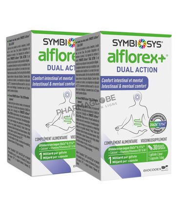 ALFLOREX+-DUAL-ACTION-30-CAPSULES-2EME-50-pourcent-promo-pharmaglobe.lu
