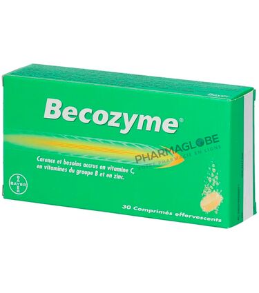 BECOZYME-30-Comprimes-EFFERVESCENTS-pharmaglobe.lu