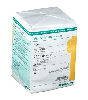 COMPRESSE-Non-STERILES-BRAUN-10-par-10CM-A-100-9031324-pharmaglobe.lu