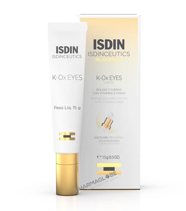 isdin-isdinceutics-k-ox-eyes-tube-15-g-creme-yeux-anti-poches-cernes-pharmaglobe.lu
