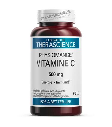 PHYSIOMANCE-VITAMINE-C-90-COMPRIMER-CROQUER-Therascience-pharmaglobe.lu