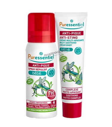 PURESSENTIEL-ANTI-PIQUE-COFFRET-SPRAY-plus-CREME-bebe-pharmaglobe.lu