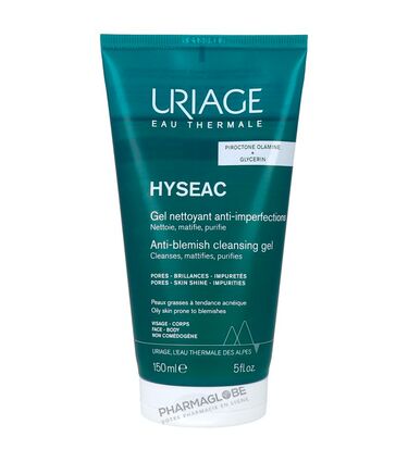 URIAGE-HYSEAC-GEL-NETTOYANT-150ML-pharmaglobe.lu