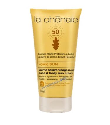 chenaie-creme-solaire-visage-corps-spf50-oak-sun-30ml-pharmaglobe