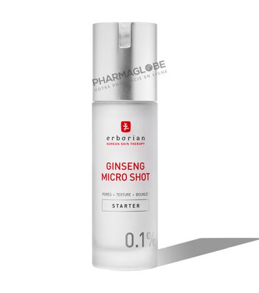 ERBORIAN-GINSENG-MICRO-SHOT-SERUM-STARTER-0.1pourcent-30ML-pharmaglobe.lu