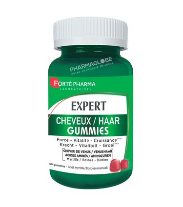 EXPERT-CHEVEUX-GUMMIES-60-GOMMES-pharmaglobe.lu