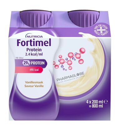 FORTIMEL-PROTEIN-2,4KCAL-VANILLE-4-flacons-200ML-pharmaglobe.lu