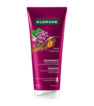 KLORANE-APRES-SHAMPOING-CROISSANCE-QUININE-200ML-pharmaglobe.lu