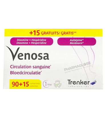 VENOSA-90-comprimes-plus-15Comprimes-pharmaglobe.lu