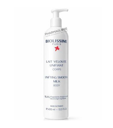 BIOLISSIME-LAIT-VELOUTE-UNIFIANT-400ML-pharmaglobe.lu