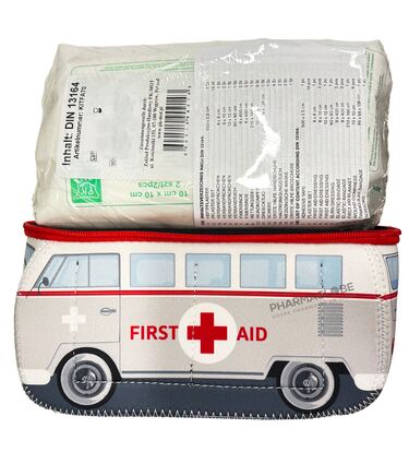BULLI-KIT-PREMIERS-SECOURS-VOLKSWAGEN-T1-contenu-pharmaglobe.lu