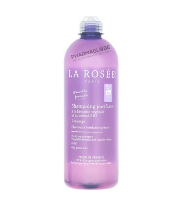 LA-ROSEE-SHAMPOING-PURIFIANT-KERATINE-CEDRAT-RECHARGE-400ML-pharmaglobe.lu