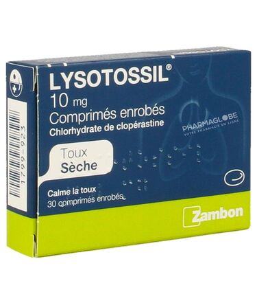 LYSOTOSSIL-10MG-30-comprimes-pharmaglobe.lu