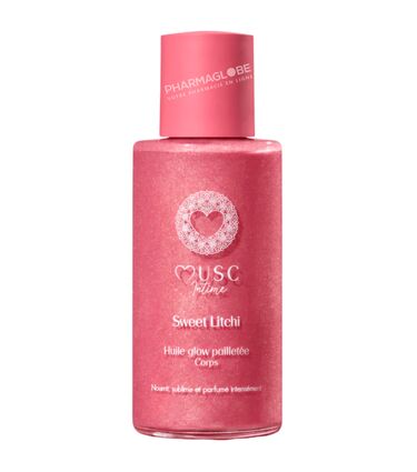 MUSC-INTIME-HUILE-GLOW-PAILLETEE-LITCHI-100ML-pharmaglobe.lu