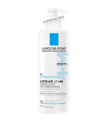 ROCHE-POSAY-LIPIKAR-AP+M-CREME-LIGHT-400ML-pharmaglobe.lu