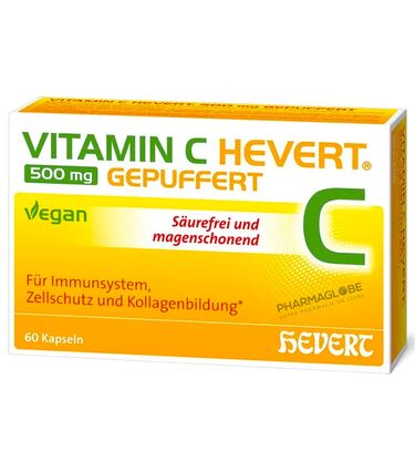 VITAMIN-C-HEVERT-500MG-GEPUFFERT-60-KAPSELN-pharmaglobe.lu