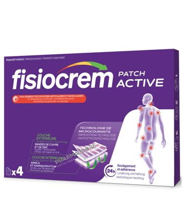 fisiocrem-patch-active-24h-boite-4-patchs-douleurs-musculaires-articulaires-pharmaglobe.lu