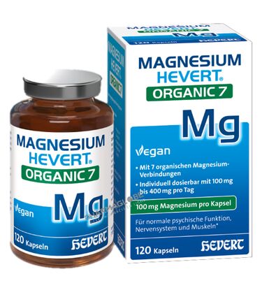 magnesium-hevert-organic-7-120-capsules-pharmaglobe.lu