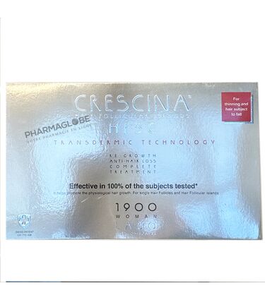CRESCINA-TRANSDERMIC-1900-FEMME-10+10X3.5ML-anti-chute-cheveux-pharmaglobe.lu