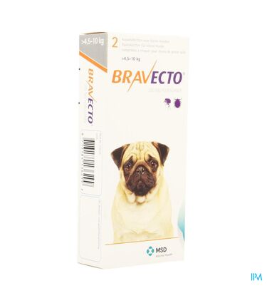 Bravecto Comp A Macher Chien 2x 250,0mg