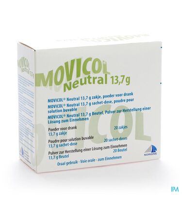 Movicol Neutral Sachets 20 X 13,7g