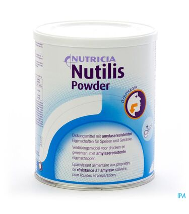 Nuticia nutilis powder - Epaississant : fausse route, dysphagie