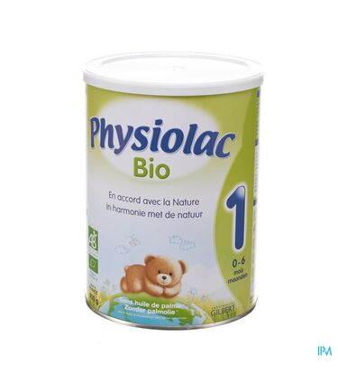 Physiolac Bio 1 Lait Pdr 900g