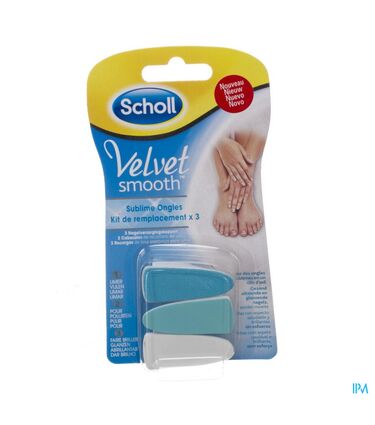 Scholl Velvet Smooth Subl. Ongles Tetes Recharg. 3