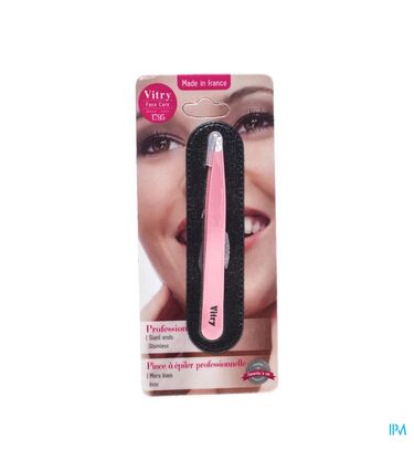 Vitry Classic Pince Epiler Prof Biais Bleue 1022c