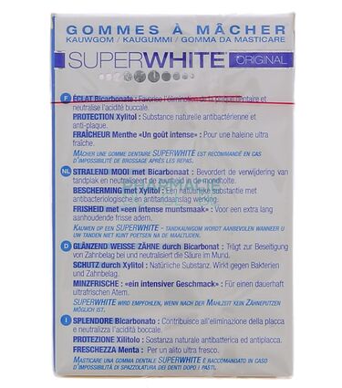 SUPERWHITE GOMMES BLANCHEUR CLASSIC