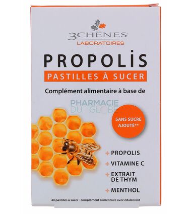 3 CHENES PROPOLIS PASTILLES