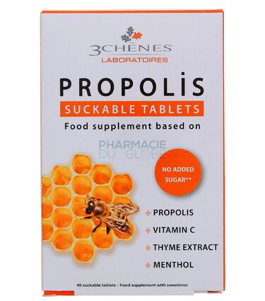 3 CHENES PROPOLIS PASTILLES