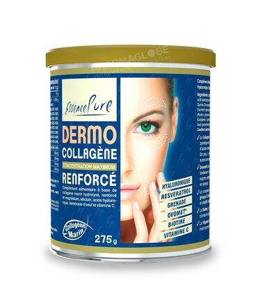 API-NATURE-DERMO-COLLAGENE-275-GR-Api-nature-essence-pure-dermo-collagene-renforce-complement-alimentaire-collagene-marin-hydrolyse-acide-hyaluronique-resvératrol-grenade-275g-pharmaglobe