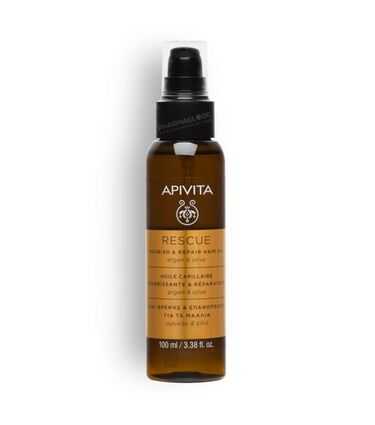 APIVITA-HAIR-HUILE-RESCUE-100ML-huile-capillaire-nourrissante-reparatrice-avec-argan-et-olive-pharmaglobe