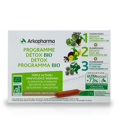 Arkopharma-programme-detox-bio-triple-action-elimination-depuratif-detoxifiant-30-jours-30-ampoules-sans-alcool-sans-edulcorant-sans-conservateur-pharmaglobe