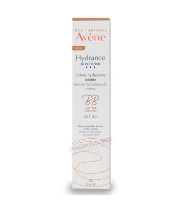 Avene-hydrance-BB-creme-lumiere-hydratante-riche-teintee-SPF-30-40ml-peaux-sensibles-seches-tres-seches-pharmaglobe