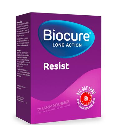 BIOCURE-LA-RESIST-60-CPR-Biocure-resist-systeme-immunitaire-vitamine-c-echinacea-purpurea-selenium-60-comprimes-pharmaglobe