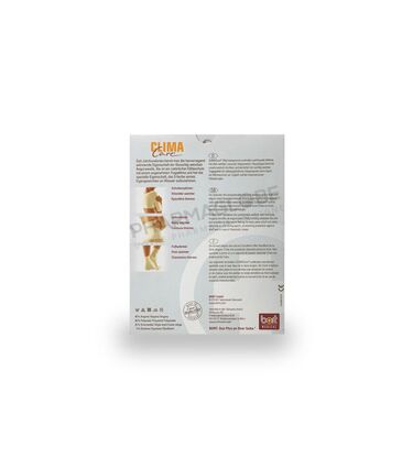 Bort-clima-care-gelenkwarmer-weiss-genouillere-thermique-chauffante-blanc-angora-medium
