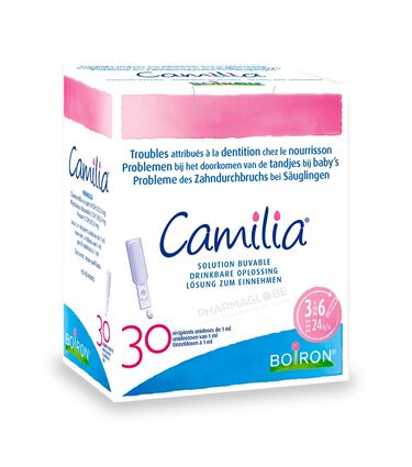 CAMILIA-SOL-BUV-30-FL-UD-Boiron-camilia-medicament-homeopathique-solution-buvable-troubles-attribues-a-la-dentition-chez-le-nourrisson-30-recipients-unidoses-de-1-ml-pharmaglobe