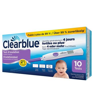 CLEARBLUE-TEST-OVUL-ADVANCED A-10-Clearblue-test-ovulation-digital-avance-fiable-a-plus-de-99-pour-cent-identifie-4-jours-fertiles-10-tests-pharmaglobe