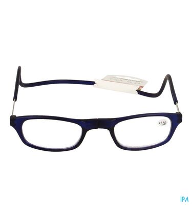Clipyreader Lunettes +1.50 Bleu
