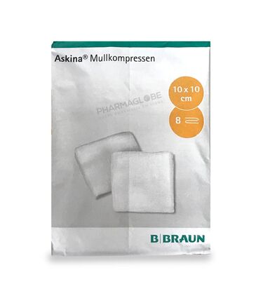 COMPRESSES-NON-STERILES-BRAUN-10par10-CM-A-100-reference-9031324-askina-pharmaglobe