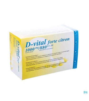 D Vital Forte Citron 1000/880 Efferv. Sach 30