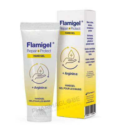 FLAMIGEL-HAND-REPAIR-50-GR-gel-repair-et-protect-mains-abimees-crevassees-irritees-pharmaglobe