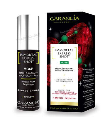 GARANCIA-IMO-IMMORTAL-EXPRESS-SHOT-NR1-MG6P-serum-booster-anti-age-pharmaglobe.