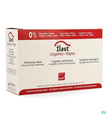 Ilast Linguettes Nettoy. Sterile 20