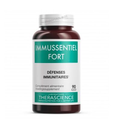 IMMUSSENTIEL-FORT-90-COMPRIMES-defenses-immunitaires-therascience-pharmaglobe