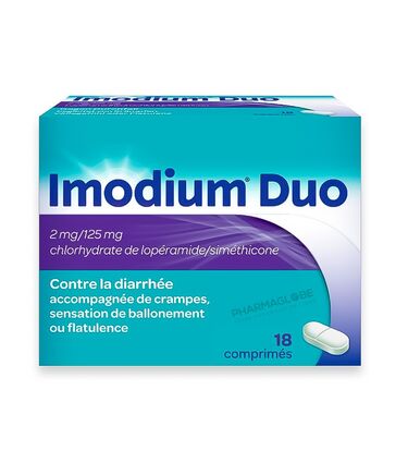 IMODIUM-DUO-2-125-MG-18-COMPRIMES-diarrhee-crampes-ballonement-johnson-johnson-pharmaglobe