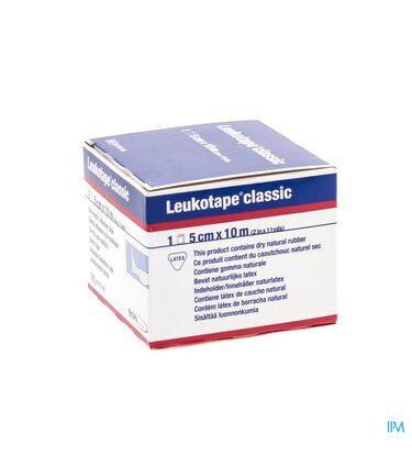 Leukotape Classic Blanc 5,00cmx10m 1 0170300